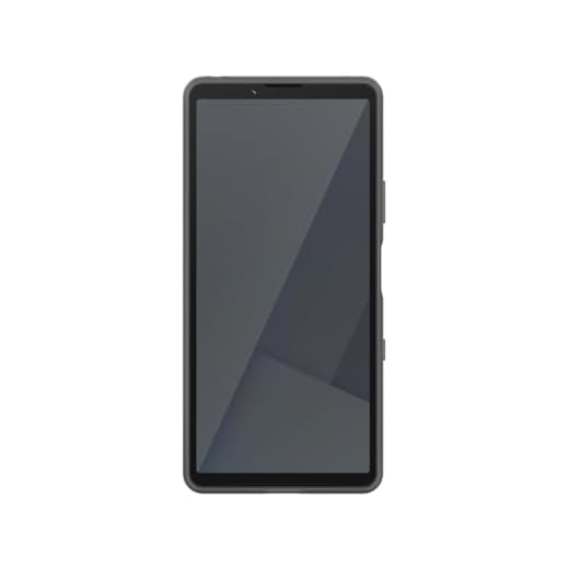 Sony stilvolles Cover mit Standfuß für das Xperia 10 VII in schwarz