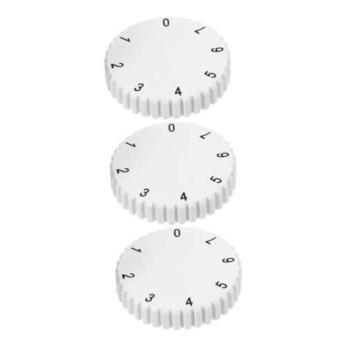 DOITOOL 3 piezas Unidades Perillas de Control para Frigorífico y Congelador Termostato Ajustable Plástico Resistente Recambio para Congeladores Domésticos
