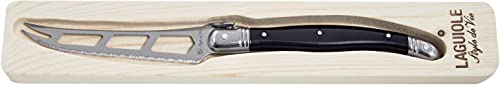 Laguiole Style de Vie Käsemesser Premium Line, Weichkäse, Schwarz