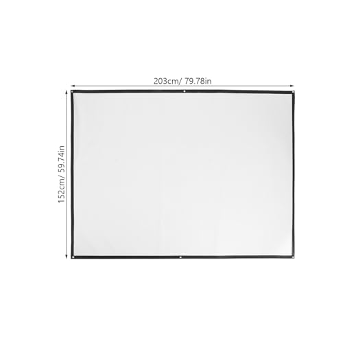 Support blanc résistant pour projection cinéma maison et bureau durable - 2