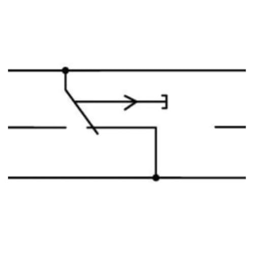 Relais 286-896 module de commutation électrique embrochable pour tableau