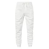 pantalon blanco hombre lino Cantidad incluida: 1 pieza de pantalónty duradero: el tejido es suave, ligero, elástico, transpirable y duradero. Lavar a mano, lavar a máquina en agua fría. No usar lejía, dejar secar