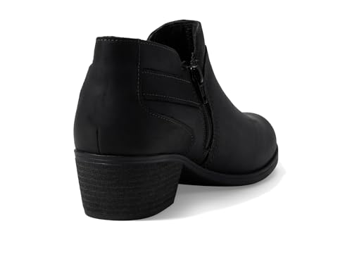 Clarks Clarks Women's Charlten Grace Ankle Boot, Black Oily Leather, 7 Medium US