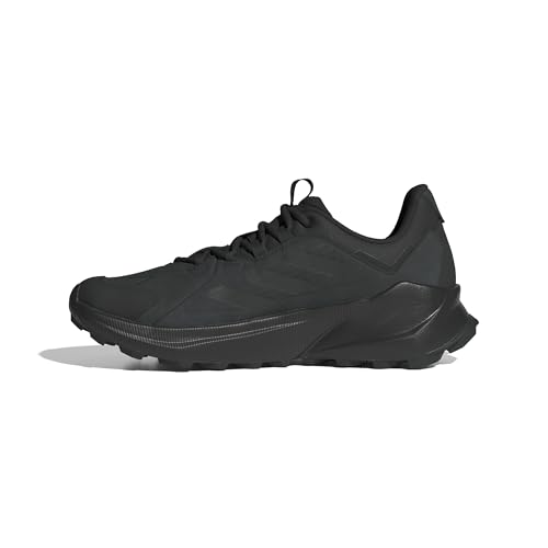 adidas Terrex Trailmaker 2 Leather Hiking Shoes, Zapatos de Senderismo Hombre, Core Black/Core Black/Grey Four, 40 2/3 EU