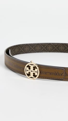 Tory Burch Women's T Monogram Coated Canvas Miller Belt4