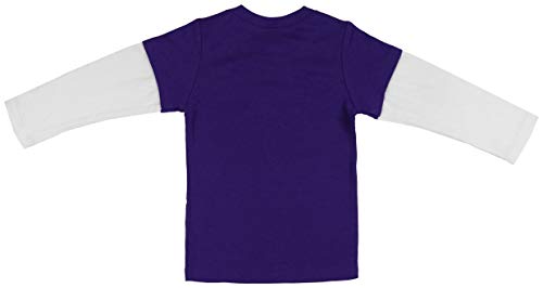 ToBeInStyle Infants Boys Girls Scoop Neck Short Sleeve Tees and Long Sleeve Twofer Tees3