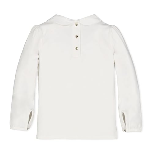 Image of Hope & Henry Girls' Peter Pan Mix Media Top