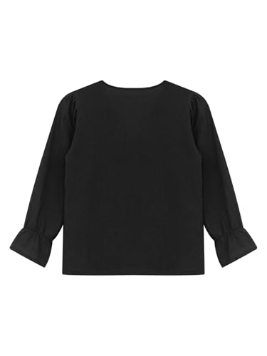 Boys Medieval Pirate Shirts Kids Renaissance Viking Warrior Knight Shirts Long Sleeve Casual Top4