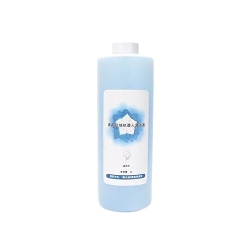 Solution de nettoyage 1L compatible ECOVACS Deebot X1 X2 T20 Blue - 2