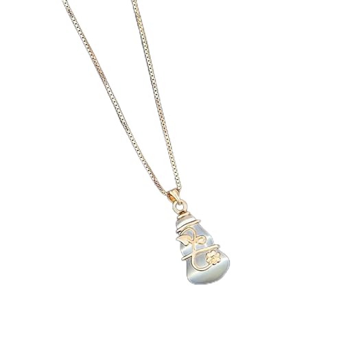 Collier Wu Lou bijoux talisman de prospérité, le cadeau de bonne chance idéal