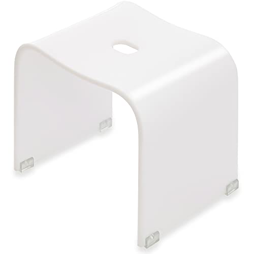 Kuai アクリル バスチェア 風呂 椅子 高さ30cm お風呂 イス いす