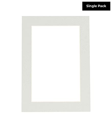 14x18 Mat Bevel Cut for 12x16 Photos - Acid Free Grey Precut Matboard - For Pictures, Photos, Framing - 4-ply Thickness