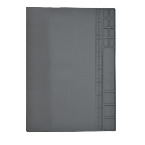 Grand tapis de réparation en silicone pour ordinateur et composants électroniques