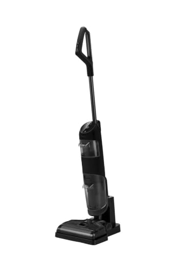 GAVATECH Fregona Eléctrica Turbo Wash GV180 - Aspirador Fregasuelos 2 en 1, 14KPa de Succión, 180W, Doble Depósito de Agua, Filtro HEPA, Diseño Ligero (4.5 kg)