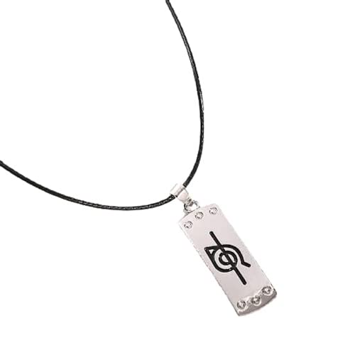 Buy Malkin® Naruto Necklace Leaf Village Necklace Anime Necklace