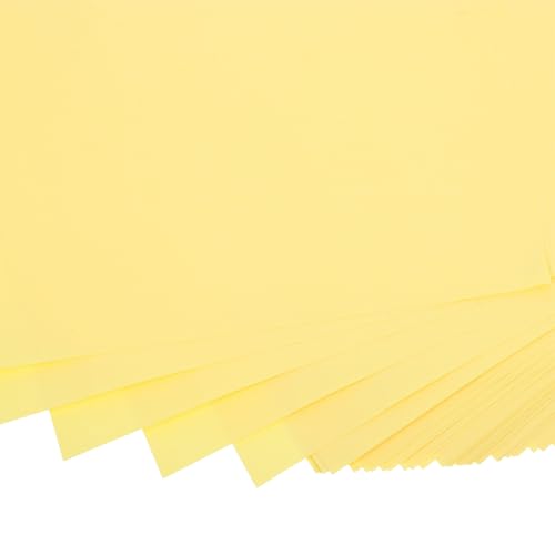 Papier jaune clair STOBAZA 200 pièces papier copie couleur