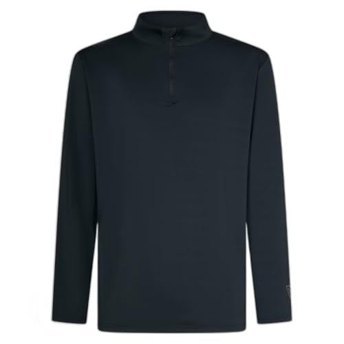 Image of Oakley Men's Standard Issue Core Quarter Zip Sweatshirt, Black, L
