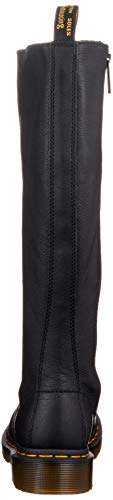 Dr. Martens Womens 1B60 Virginia Black Fashion Leather Knee High Boots - Black - 8 #TOP2