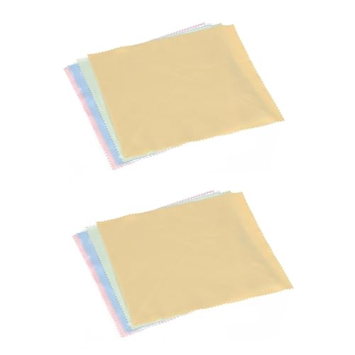 FOMIYES 2sets Phone Screen Cloth -in-one Cleaning Towel for Smartphones Tablets Laptops Glasses Cameras 10pcs*2