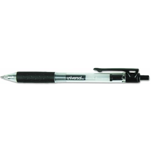 Bolígrafo Retráctil Gel 0.7 mm Universal UNV39910 Pack 36 Negro