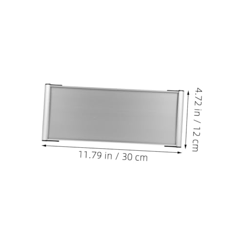 Support de plaque de porte aluminium double face Luxshiny x3 - 2