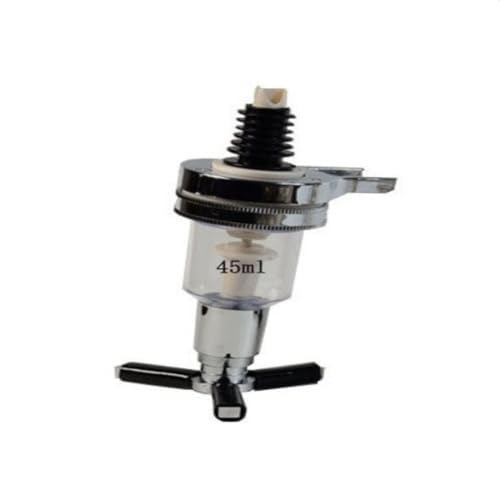 1 cabezal dispensador de licor de vino de goma de silicona, apto para el hogar, capacidad del producto 25 ml, 45 ml, tres especificaciones convencionales (45 ml)