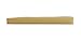 Unbleached 2.5 mm Thick Bone Saddle – Fits Some Post-1996 Martin® Guitars – 11 mm Height - Wave Compensated