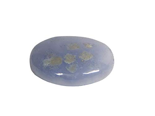 Agate dentelle bleue 122,3 Ct, pierre semi-précieuse naturelle de collection unique