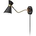 1LT Wall Lamp, Black & Vintage Bronze Finish
