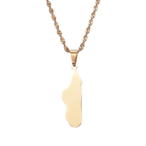 Pendentif Madagascar collier mixte pour sublimer vos tenues d'été au quotidien