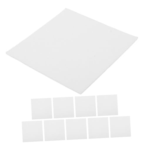 IWOWHERO Replacement Kiln Pads 10 Non-Stick Ceramic Pads for Pottery Kiln Glass Fusing Grilling