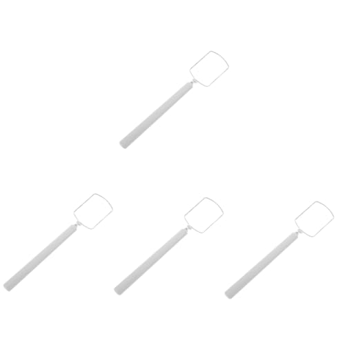Baluue 4 Pcs Espelho De Cílios Para Enxertia Ferramentas Espelho De Maquiagem Espelho De Mão Espelho