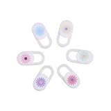 OSOLADY 6個可愛い花柄デザインのコンピュータ タブレット スマートフォン