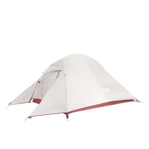 Carpa para camping ligera para 1-2 personas 60+210x105x100cm miniatura 1