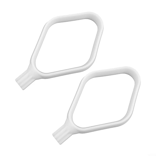 Paquete de 2 paletas mezcladoras para batidoras Bosch Plus y NutriMill, batidores antiadherentes de masa para pasteles y galletas con acabado fácil de limpiar para tareas eficientes de horneado (B)