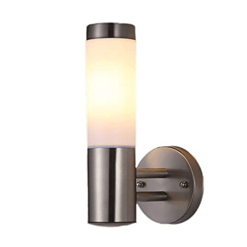Applique murale extérieure étanche LED en acier inoxydable pour allée et jardin
