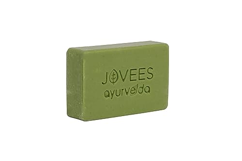 Image of Jovees Herbal Cinnamon & Neem Anti Acne Face Bar Soap For Acne & Blemishes Skin | Specially Formulated for Oily Skin | Unclogs Pores, Effective Cleansing without causing Dryness or Irritation 75G (Pack of 2)