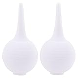 MOBUTOFU 2 Stück Ohrreinigungsbälle aus Pvc 30ml Quetschbälle für Ohrenreinigung und Flüssigkeitseinführung Praktische Ohrreinigungswerkzeuge für Labor und Haushalt