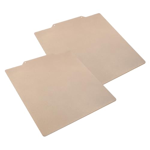 BUGUUYO 2pcs Print Bed Tape Hot Bed Steel Plate Build Surface Printer Platform Replacement for Ender Pro Anet