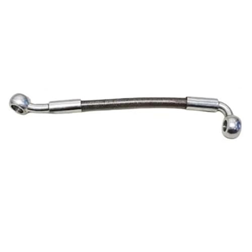 Flexible frein hydraulique 700mm avec raccord banjo 28-90° pour la sécurité de votre moto