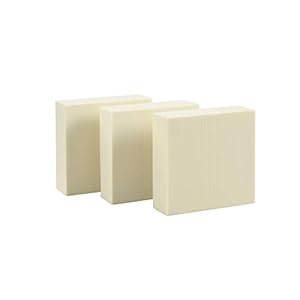 Sculpture Block Bloc à sculpter Set de 3-15x15x5 cm