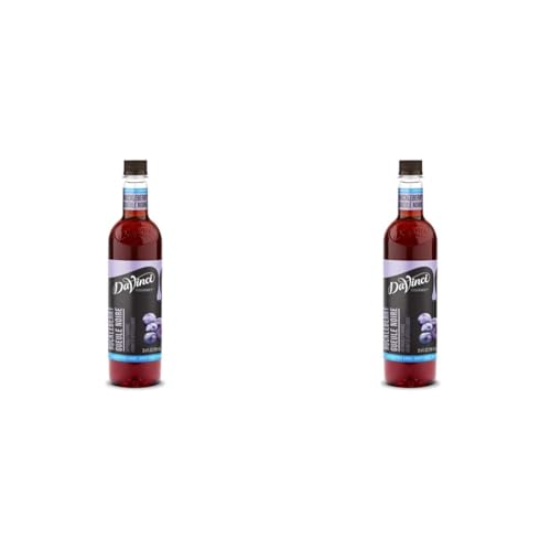 DaVinci Gourmet Sugar-Free Huckleberry Syrup, 25.4 Fluid Ounce (Pack of 2)