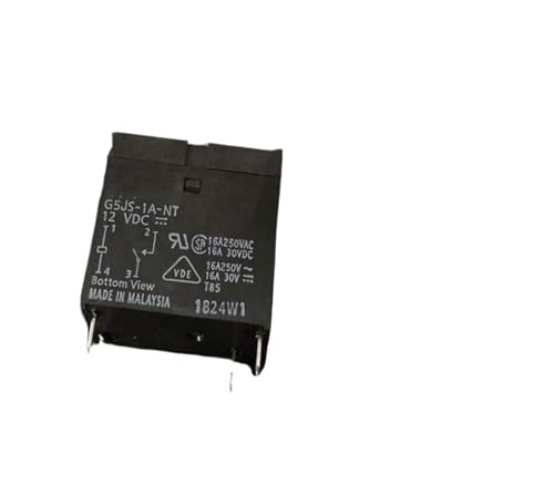 Relé G5JS-1A-NT 12VDC para sustitución de conmutadores mecánicos de 4 pines en PCB