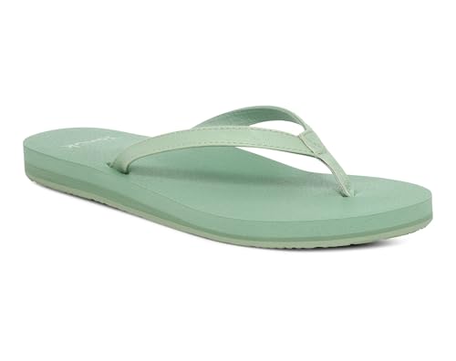 Image of Sanuk Yoga Joy Womens Flip Flops | Yoga Mat Footbed | Sandals for Women | Womens Yoga Sandals | Women's Beach Sandals