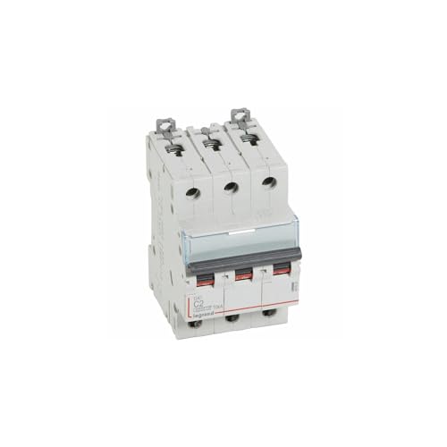 407822 Disjoncteur triphasé 2A - 3P Courbe C - 6/10kA - À vis - Legrand DX3