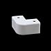 Mewutal 10pcs 90 Degrees Corner Connectors White V Shape LED Aluminum Channel Corner Kit 15x15mm Turning Adapters for Lighting System