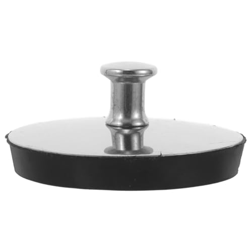 Ciieeo Tapón de Desagüe de Fregadero de Cocina de Acero Inoxidable Tamaño Grande Filtro para Drenaje Multifuncional Compatible Fregaderos y Bañeras Tapón para Uso en Cocina y Baño