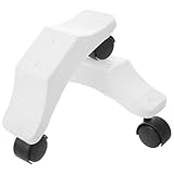 NIYANGLE Kit de Soporte para Calefactor Eléctrico Ruedas Deslizantes y Patas Base, 2 Piezas para Radiadores de Aceite en Uso Doméstico