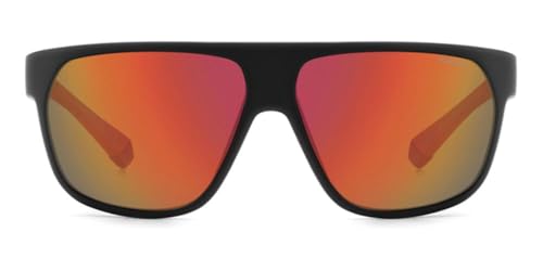 Polaroid PLD 7053/S MATTE BLACK RED/RED POLARIZED 60/12/140 men Sunglasses2