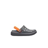 Kids Varsity Clog - Charcoal/Orange - Junior 2